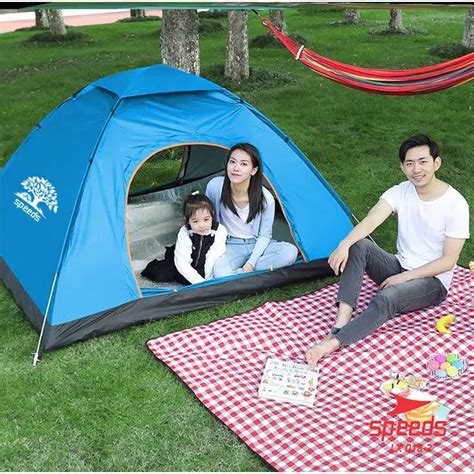 Jual Tenda Camping Buka Otomatis Tenda Lipat Portable Original Speeds