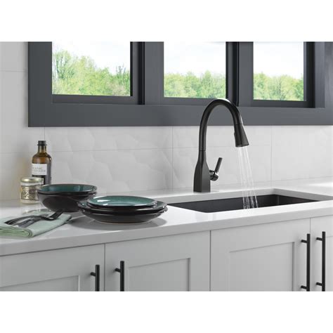 Single Handle Pull Down Kitchen Faucet With ShieldSpray Technology 9183