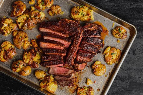 T Bone Steak And Potatoes