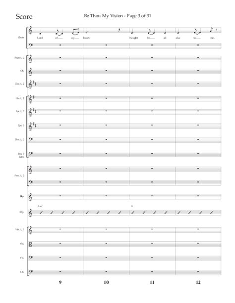 Be Thou My Vision Choral Anthem Satb Orchestration Lifeway Choral Arr Eric Belvin Arr