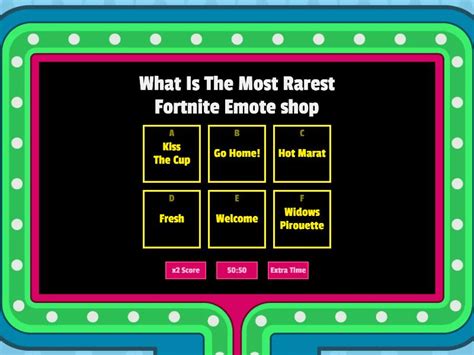 Fortnite Quiz Game Show De TV