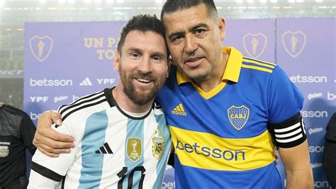 Cumplirá La promesa que Riquelme le hizo a Lionel Messi