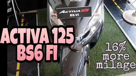 Honda Activa 125 Bs6 Fi Walk Around YouTube