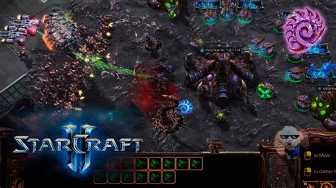 StarCraft 2 Zerg vs Terran Awesome Battle BRUTAL Cómo Jugar con