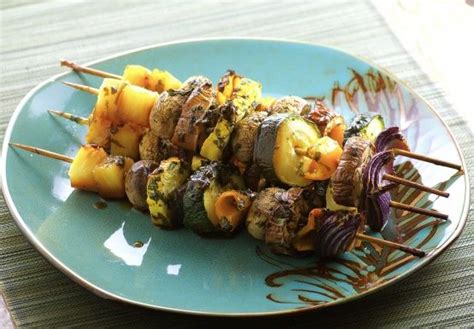 Grilled Veggie Shish Kabobs Recipe - Food.com | Recipe | Kabob recipes ...