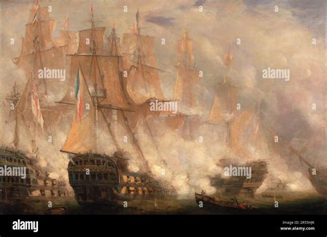 The Battle Of Trafalgar On October Was A Naval Battle Between