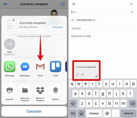 Como Enviar Curr Culo Por E Mail Pelo Celular