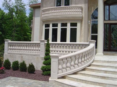 Cement Ballisters And Railing Home Balustrades Balusters Columns