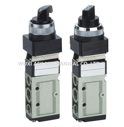 Jmj Series 2 Position 5 Way Mushroom Button Mechanical Valve China