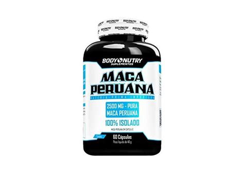 Maca Peruana C Psulas Body Nutry Bom Promo O