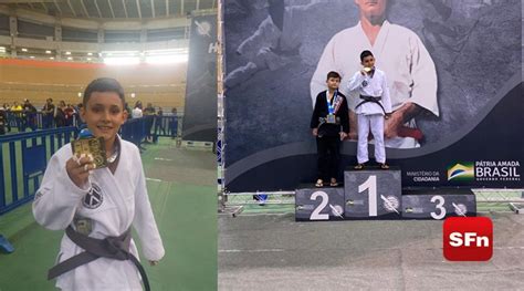 De São Fidélis atleta de 10 anos é campeão em campeonato de Jiu jitsu