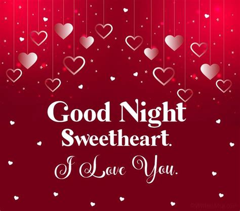 Romantic Good Night Love Messages for My Sweetheart