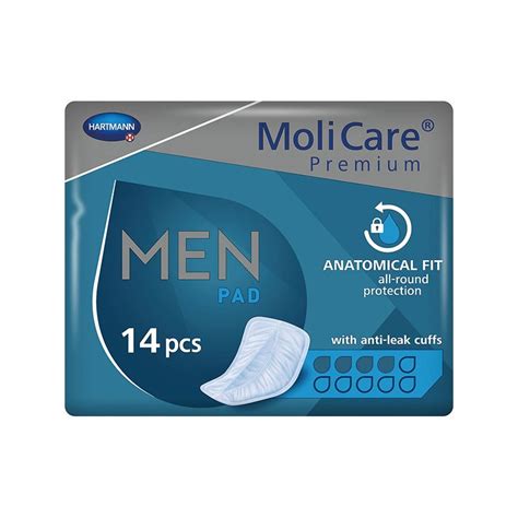 Protections Anatomiques Molicare Premium Men Pad 4 Gouttes