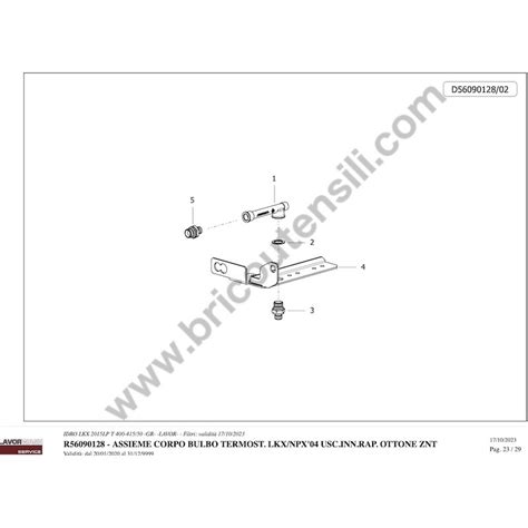 Lavor Pressure Cleaner LKX 2015LP Spare Parts