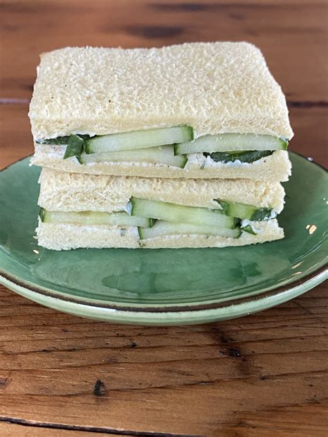 Simple English Cucumber Tea Sandwiches — Kroul Farms