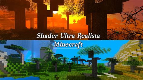 Shader Ultra Realista Para Minecraft Pe 1 18 YouTube