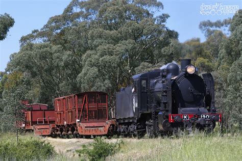 K190 Victorian Goldfields Railway The K Class Was A Bran Flickr