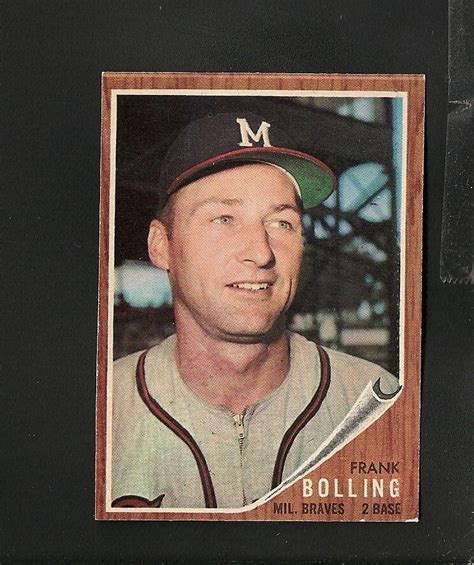 Topps Frank Bolling Nm Ebay