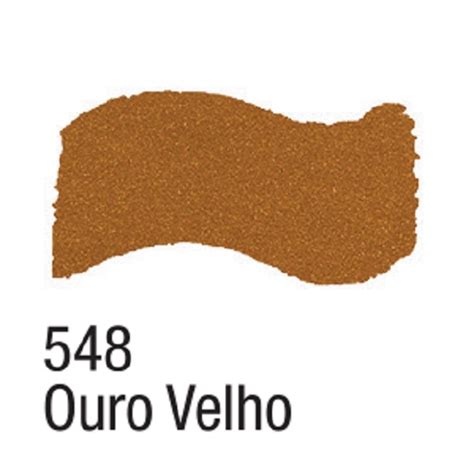 Tinta Acr Lica Ouro Velho Met Lico Ml Elo