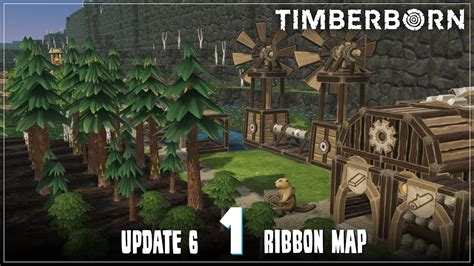 Starting On A New LOOONG Custom Map In Hard Mode Timberborn Update 6