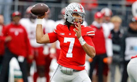 Ohio State Qb C J Stroud Named Big Ten Offensive Player Of The Week