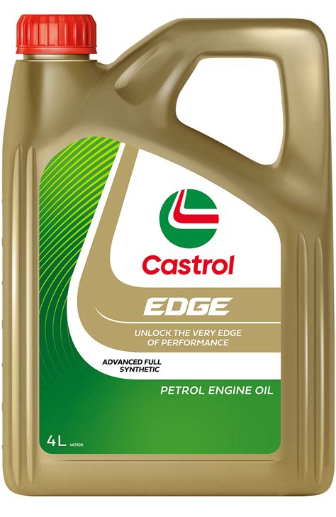 Castrol Car Engine Oil On White Background Stock Photo Off