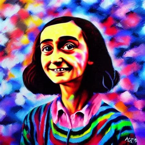 Anne Frank Artwork By Eduardo Kobra Stable Diffusion Openart