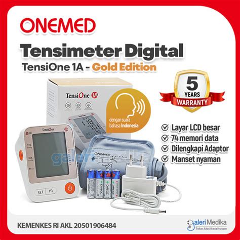 Jual Tensimeter Digital TensiOne 1 A Onemed Dengan Suara TENSIONE