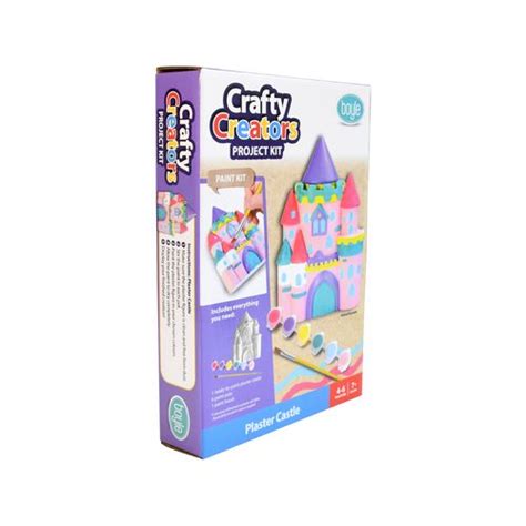 Boyle Crafty Creators Project Kit Plaster Castle Bunnings Australia