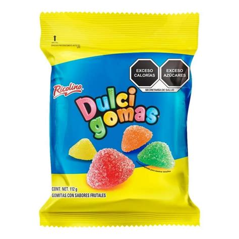 Gomitas Ricolino Dulci Gomas con sabores frutales 112 g | Walmart