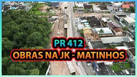 Obras Na Jk Pr Em Matinhos Pr Acompanhamento Dos