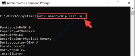 How To Check Ram Manufacturer Brand Model And Other Specs In Windows