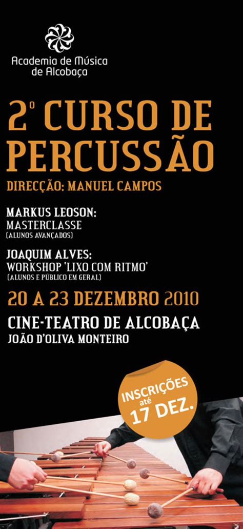 Pdf Ficha De Inscri O Ii Curso De Percuss O A De