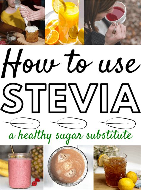 Recipes Using Stevia