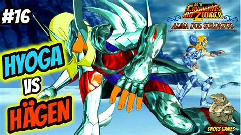 16 SAINT SEIYA ALMA DOS SOLDADOS SAGA DE ASGARD HYOGA VS HÄGEN