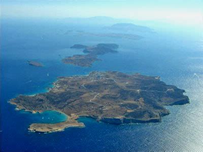 Map of Koufonisia Islands