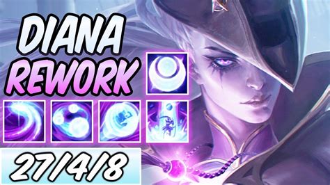 S Diana Rework Guide New Build And Runes 40 Cdr Diamond Commentary