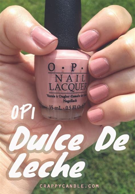 My New Favorite Nude Polish OPI Dulce De Leche Crappy Candle