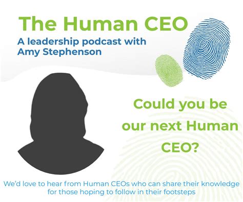 Could You Be Our Next Human Ceo Human People And Culture