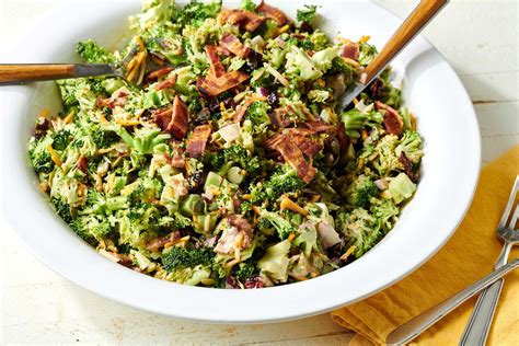 Broccoli Salad Recipe Broccoli Salad With Bacon — The Mom 100