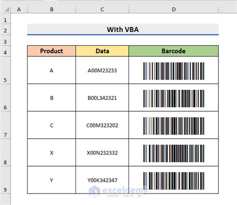 How to Generate Code 128 Barcode Font for Excel - ExcelDemy