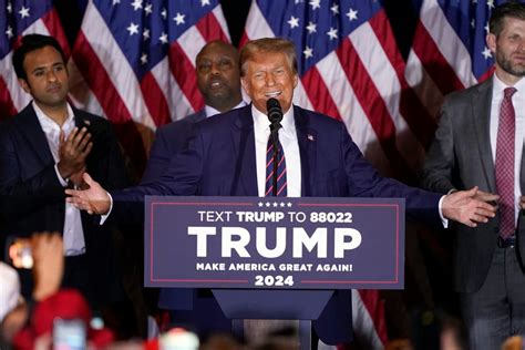 Trump vows to ‘get even’ with Haley in New Hampshire victory speech ...