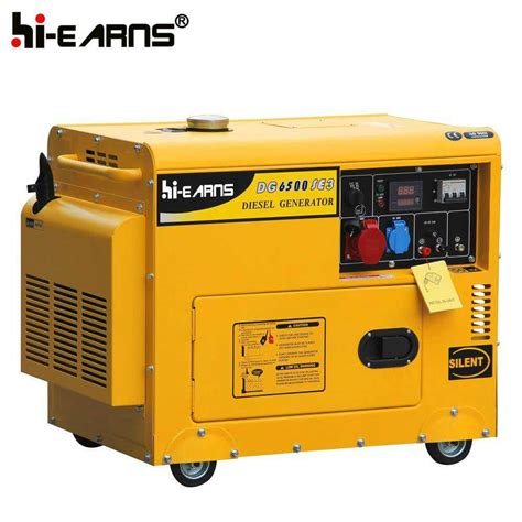 DG6500SE 5/5.5KW silent diesel generator types