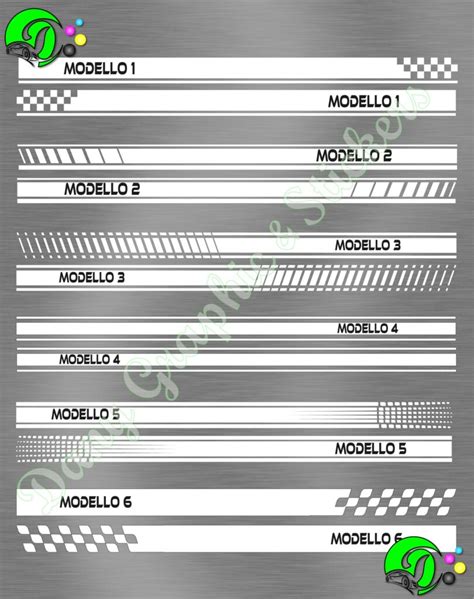 Flt Fasce Laterali Fiat Dany Graphic Stickers