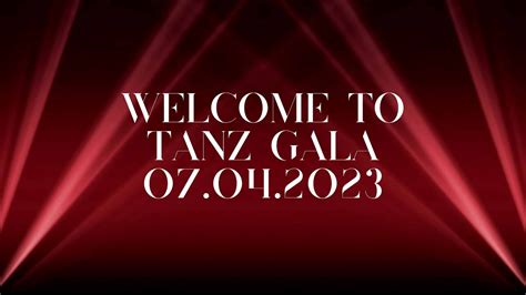 Tanz Gala 2023 Elite Group Show YouTube