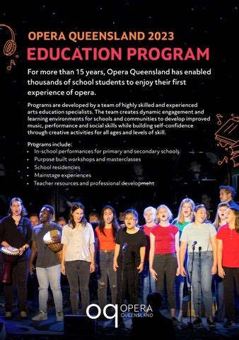 Opera Queensland 2023 Education Program By Opera Queensland Issuu