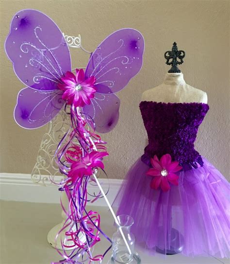 Items Similar To Purple Fairy Costume Fairy Tutu Tinkerbell Costume