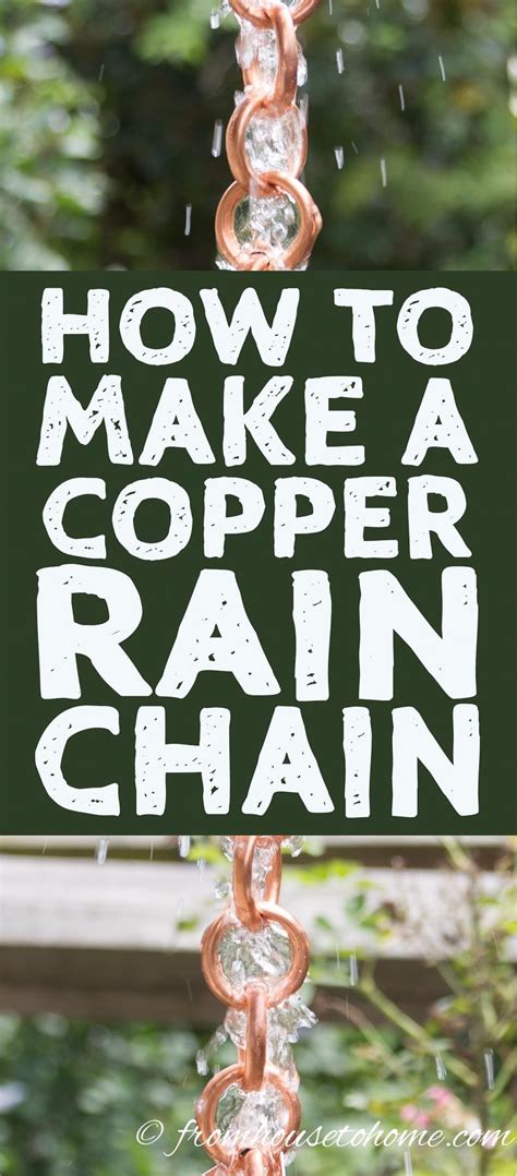 Copper Rain Chains Are A Beautiful Way To Replace Your Downspouts