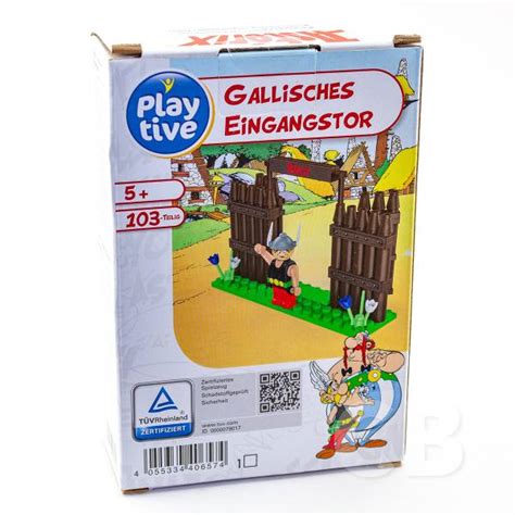 Playtive Clippys Asterix Obelix Klemmsteine Gallisches Eingangstor