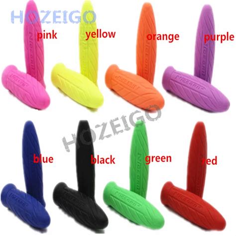 Motorcycle Handlebar Grips Soft Rubber Handle Bar Handle Grips 8 Colors moto Parts-in Grips from ...